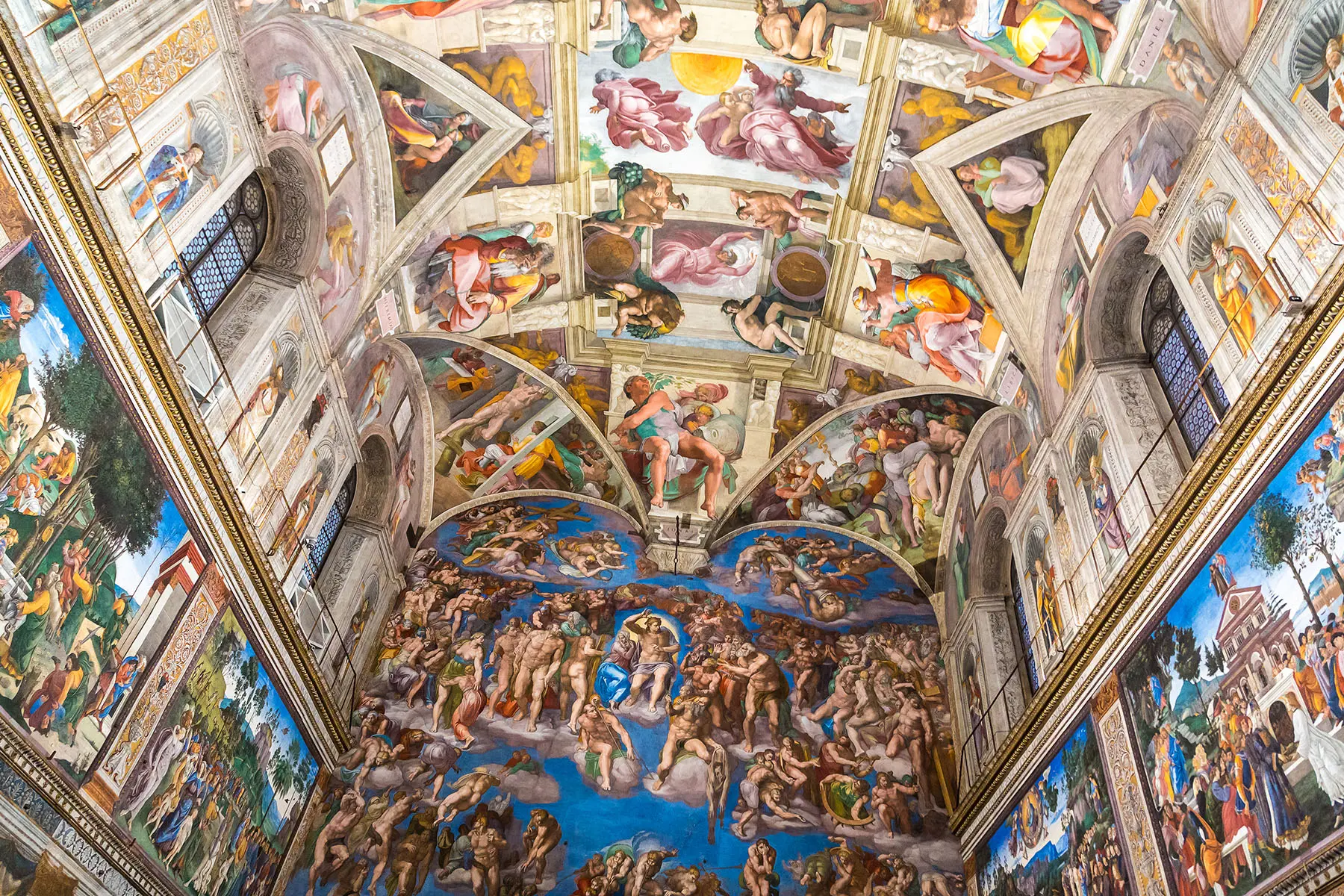 The Sistine Chapel in the Vatican Museums