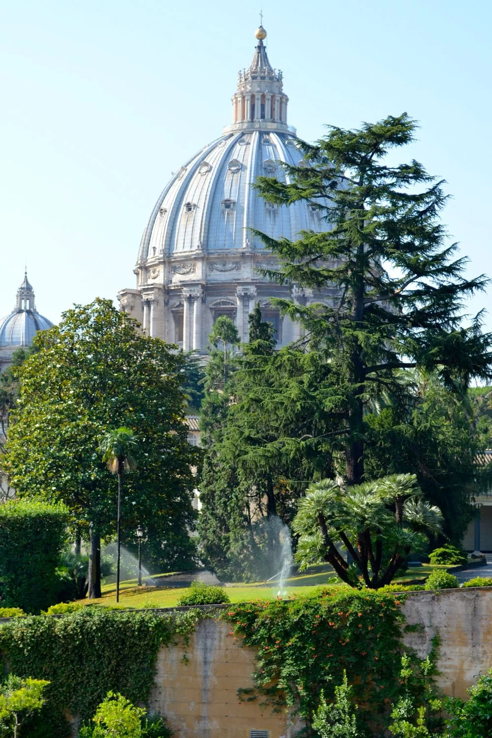 The Vatican Gardens in Rome